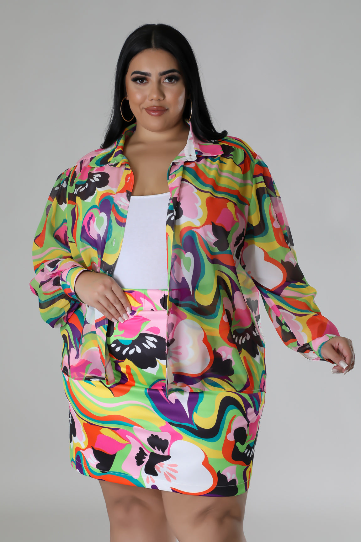 Never Stop Skirt Set