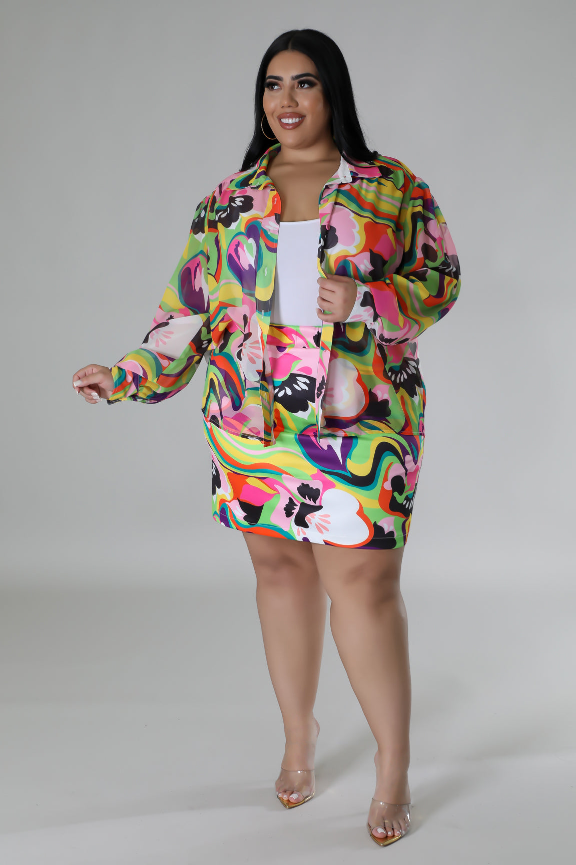 Never Stop Skirt Set
