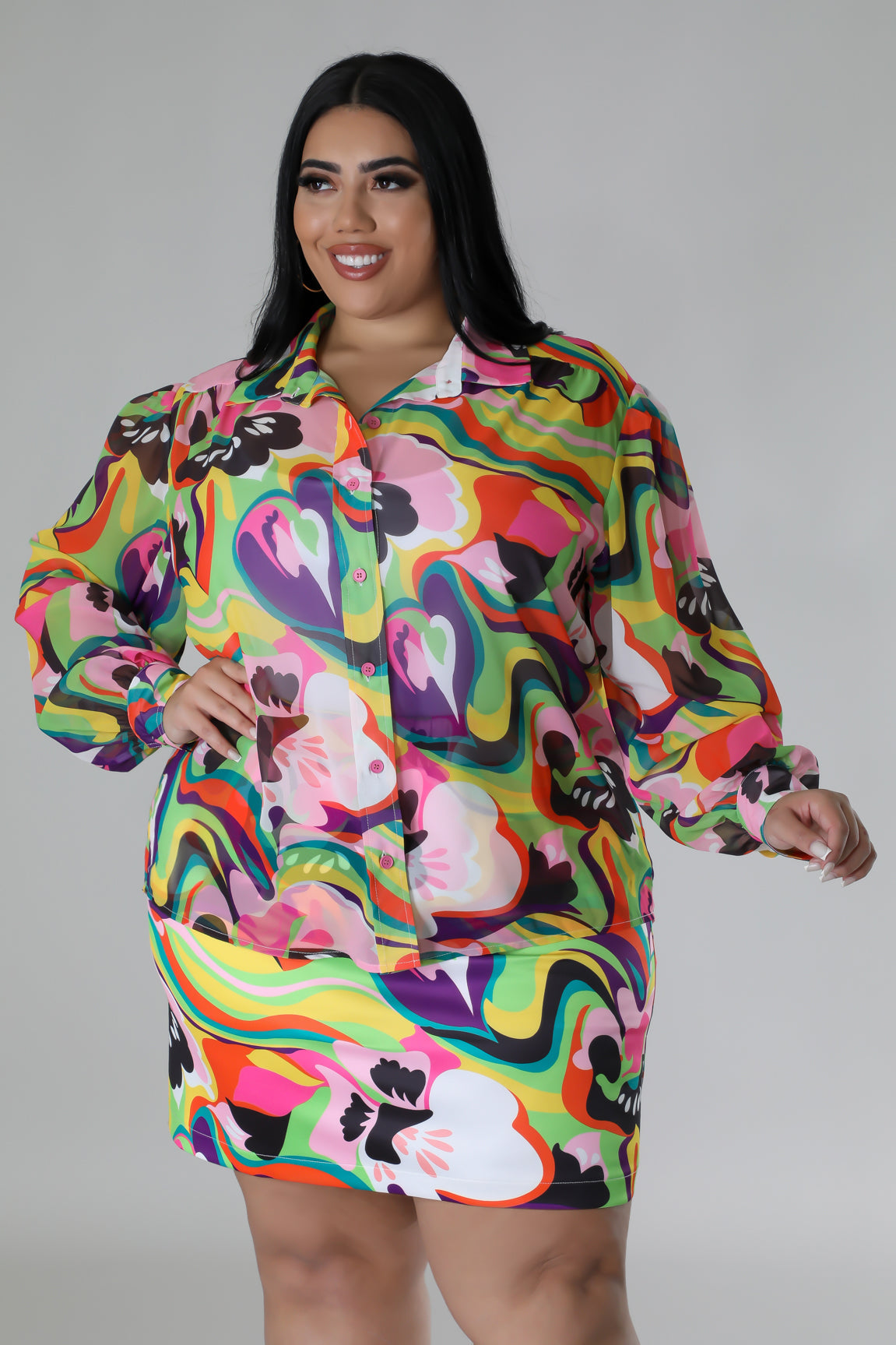 Never Stop Skirt Set