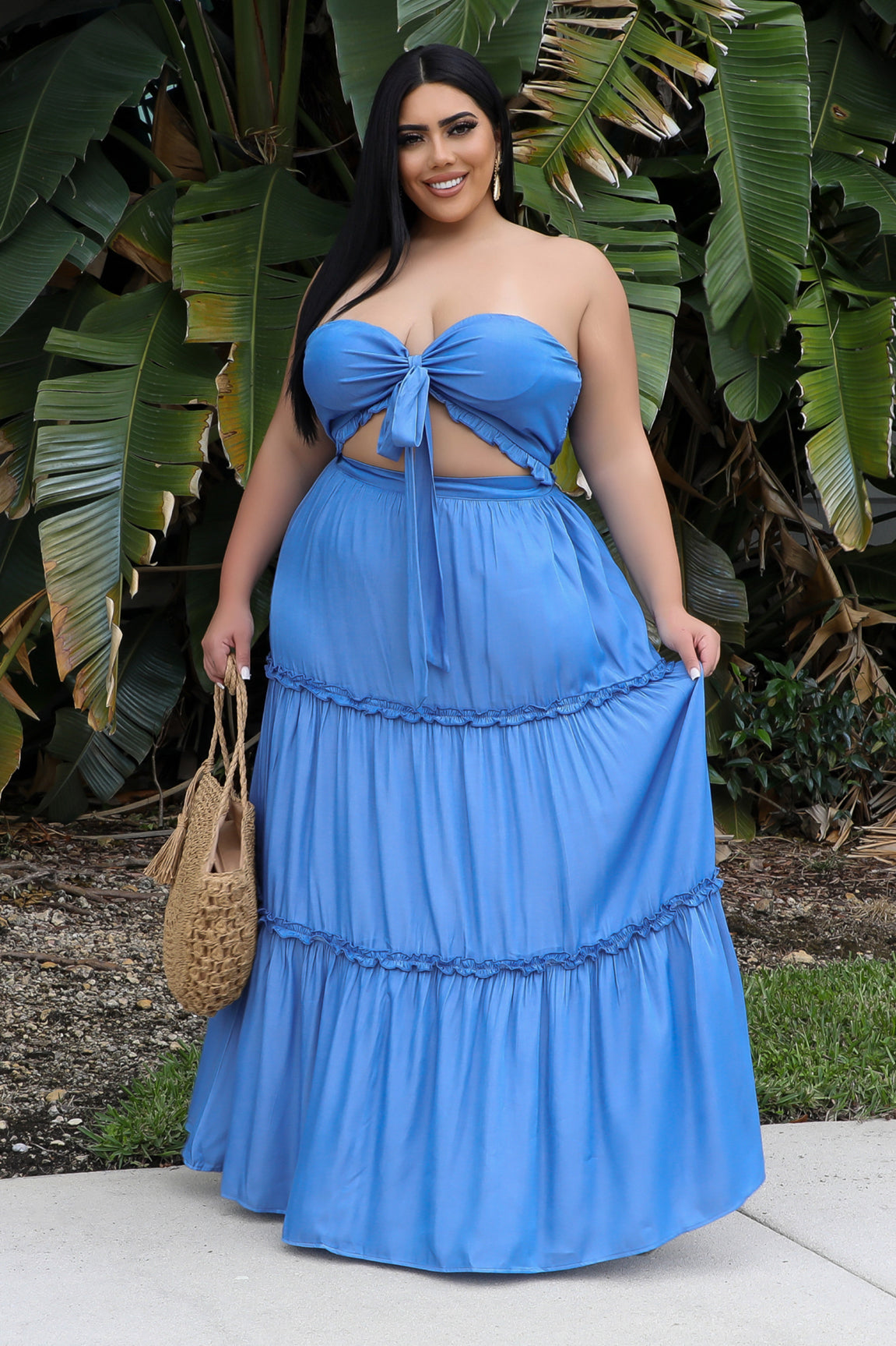 Long List Skirt Set