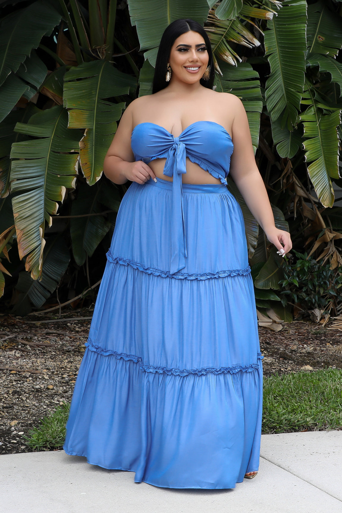 Long List Skirt Set