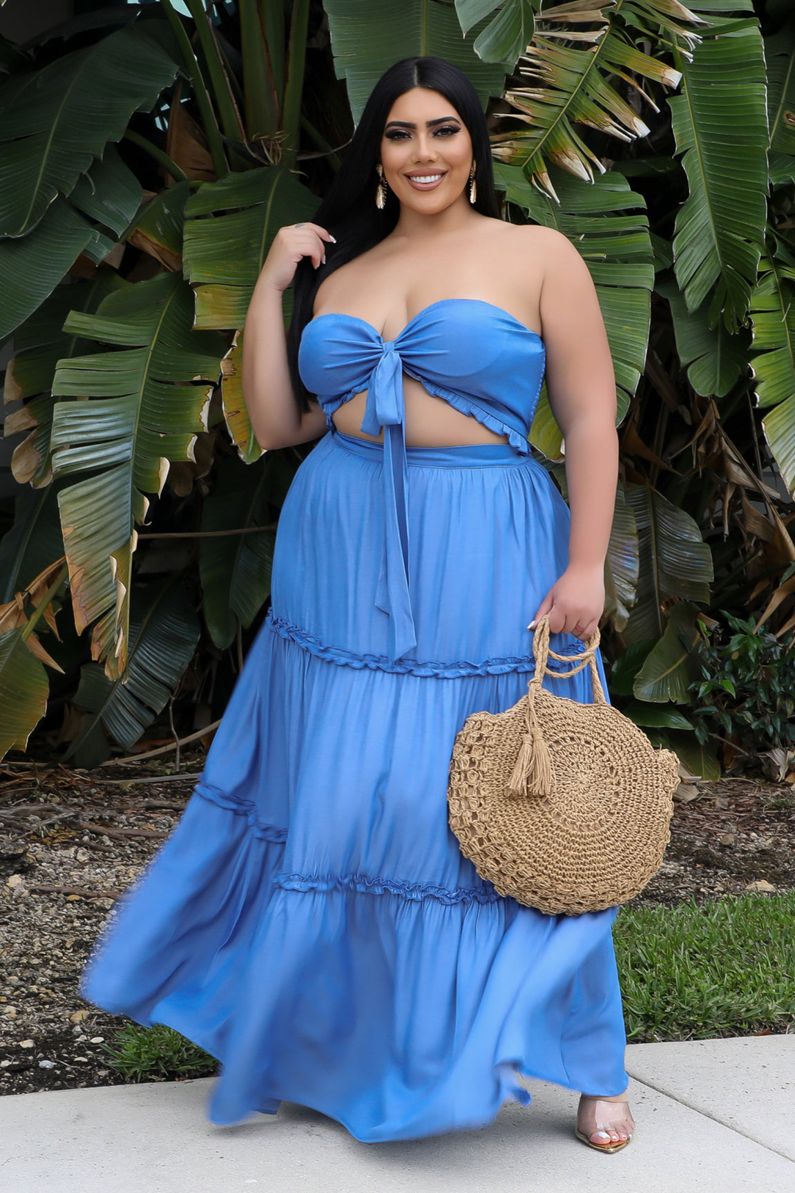 Long List Skirt Set
