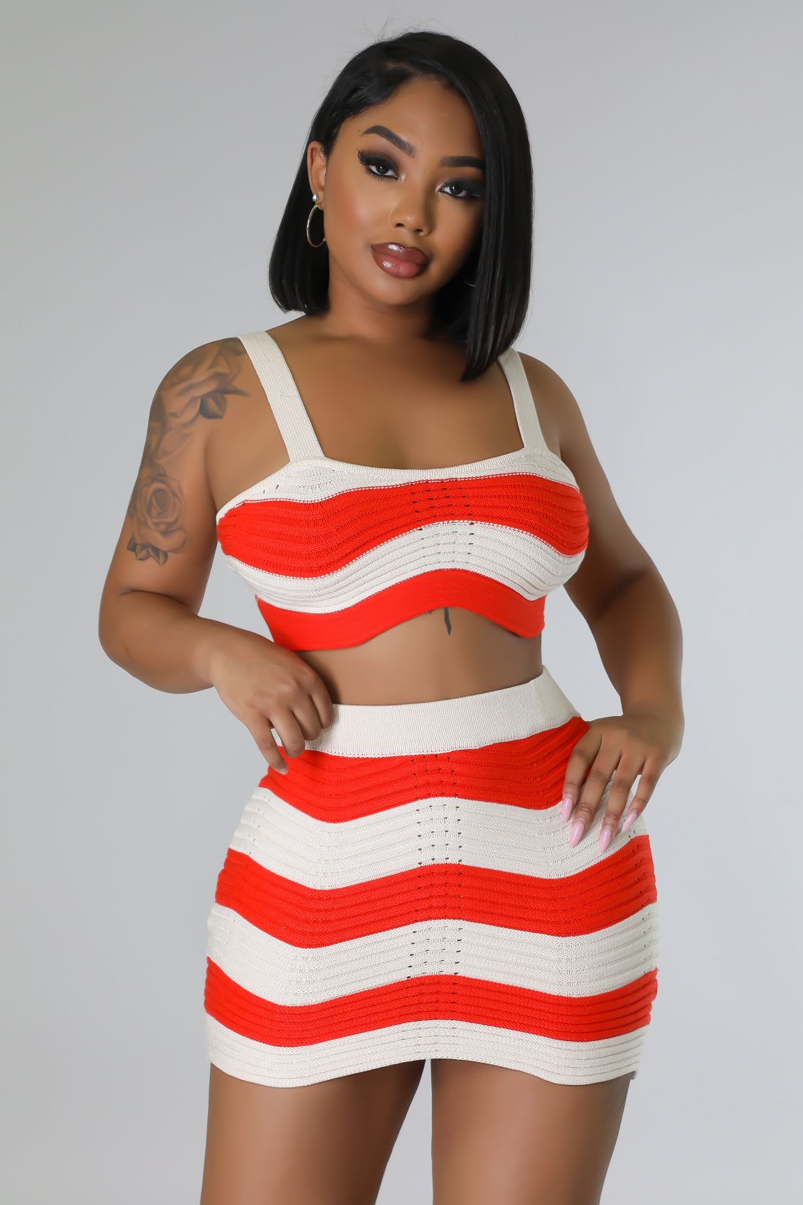 Chasing Vacations Skirt Set