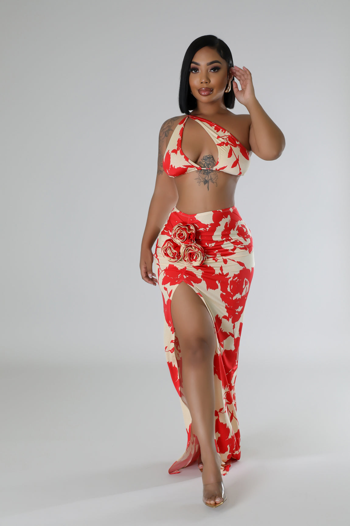 Tiki Tropic Skirt Set