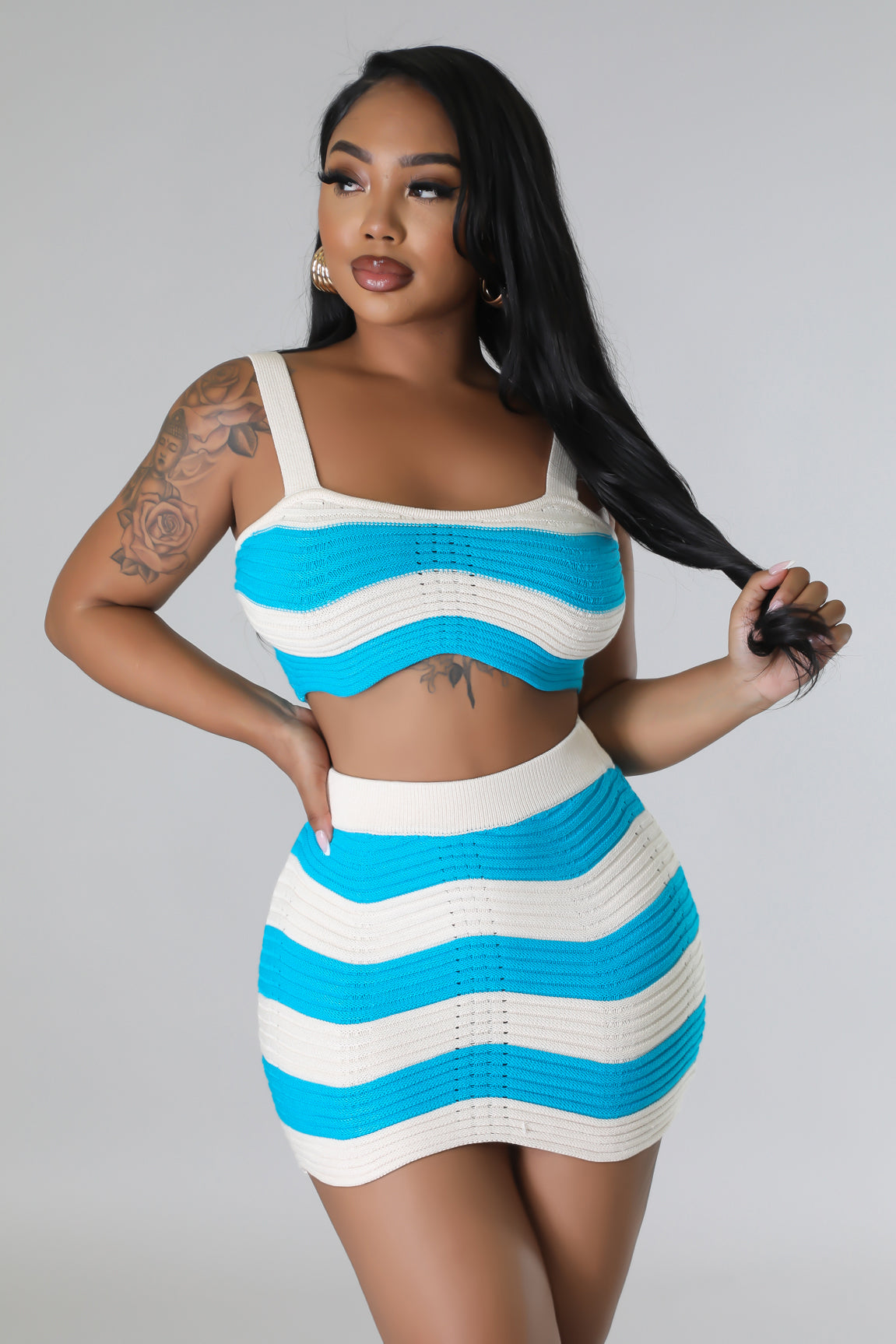 Chasing Vacations Skirt Set