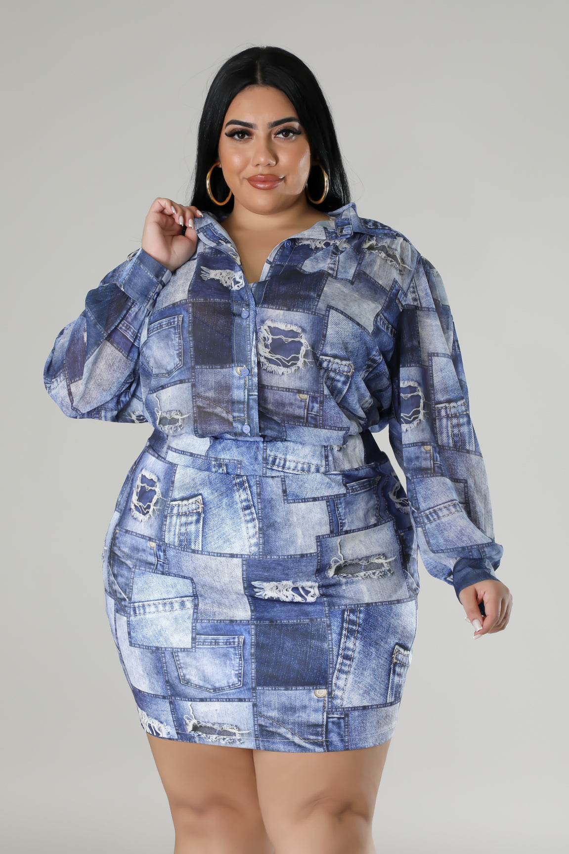 Guilt Trip Skirt Set