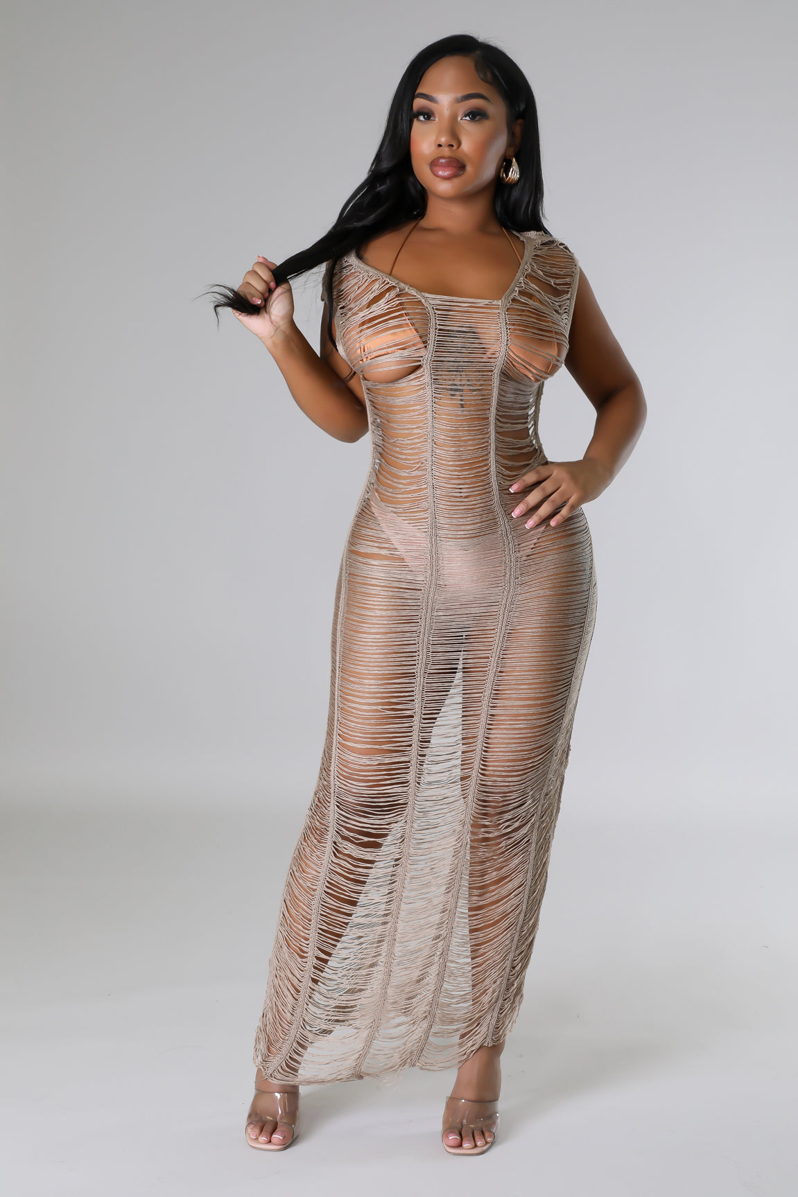 Carefree In Cabo Cover Up Dress