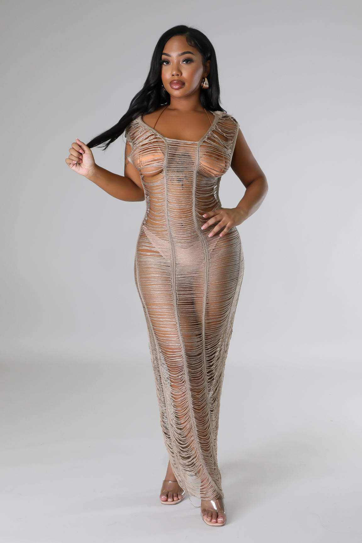 Carefree In Cabo Cover Up Dress