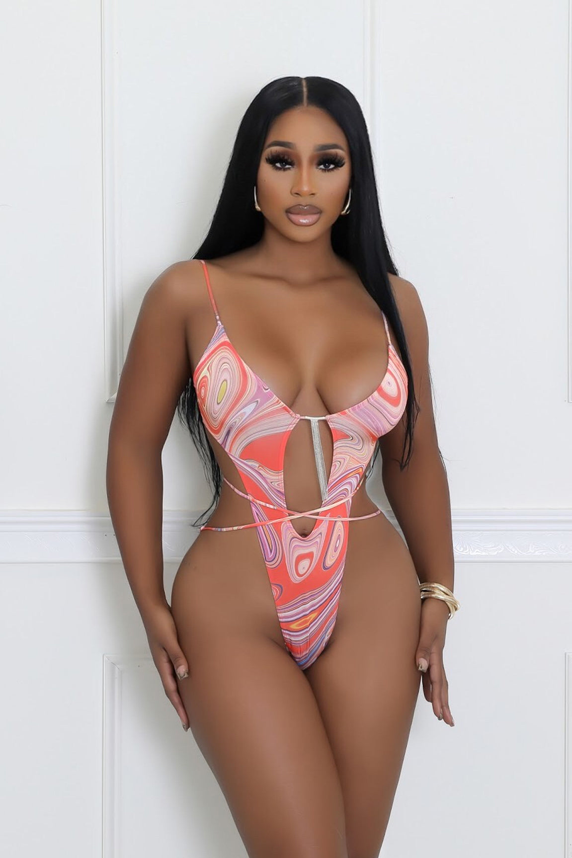 2pc Tropical Trippin' Swim Set