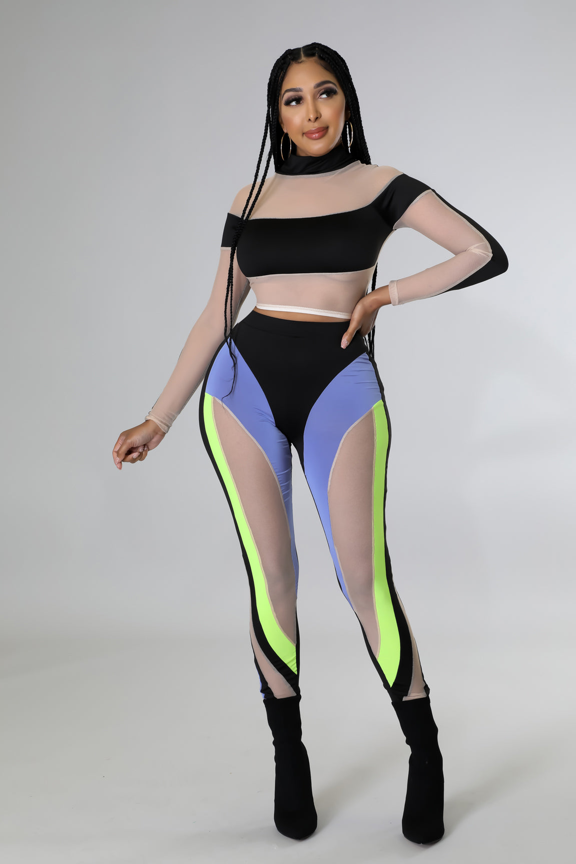 Downtown Streets Legging Set