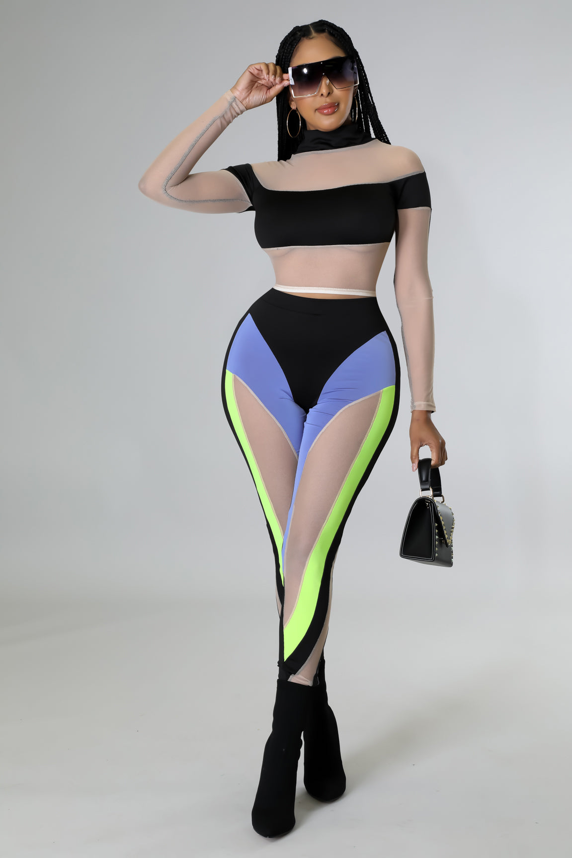 Downtown Streets Legging Set