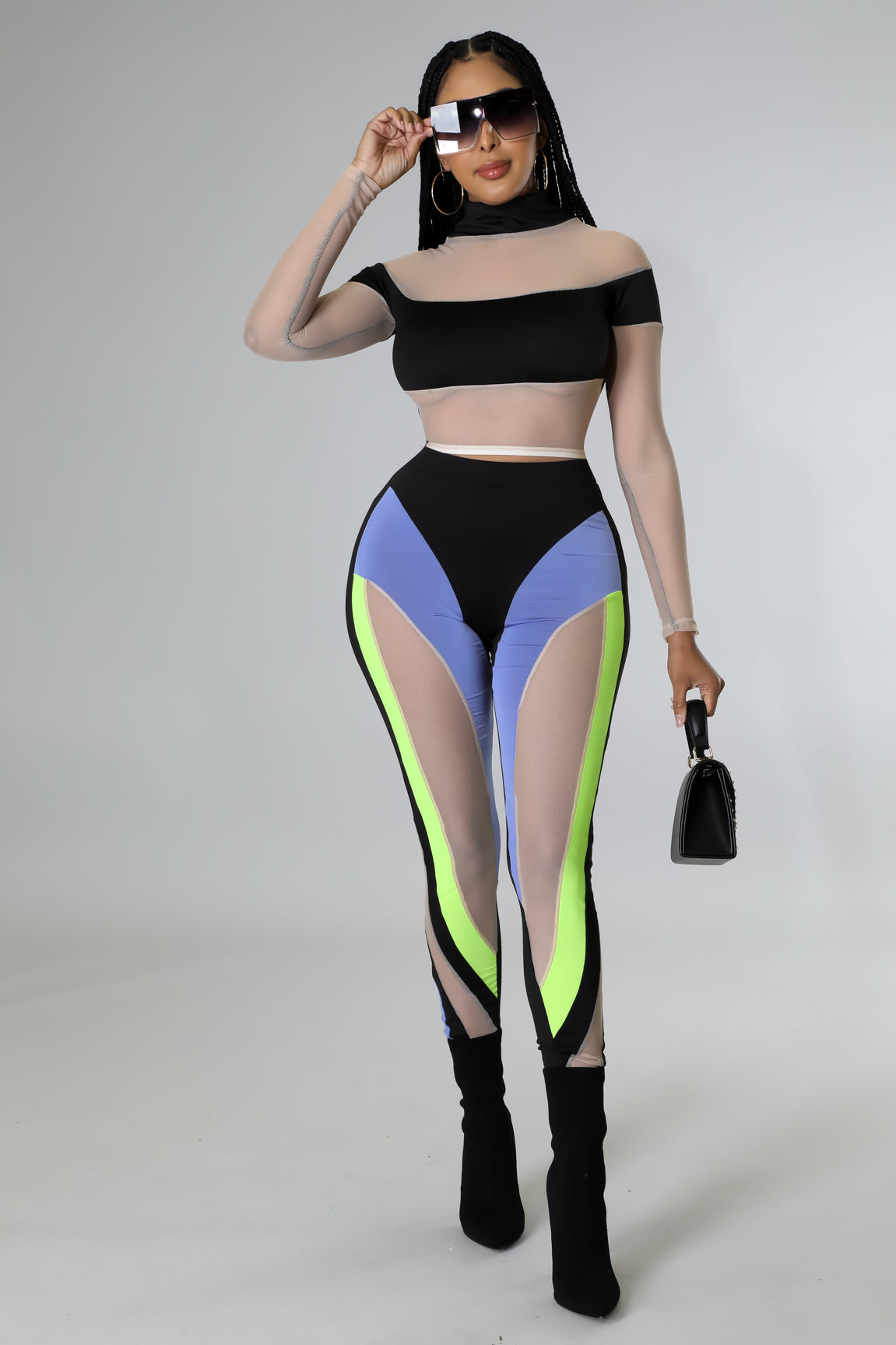 Downtown Streets Legging Set