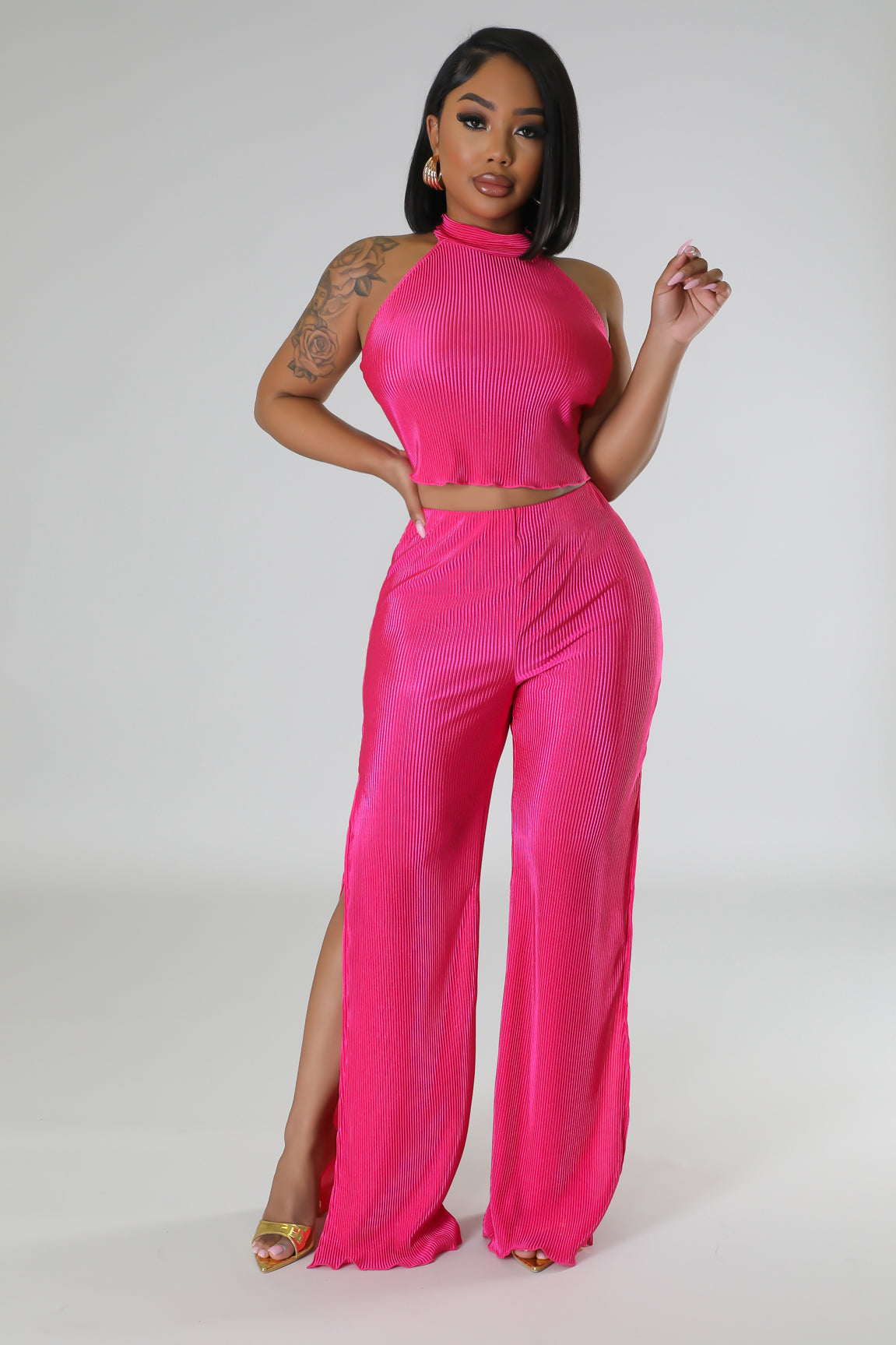 Sippin' Rosé Pant Set