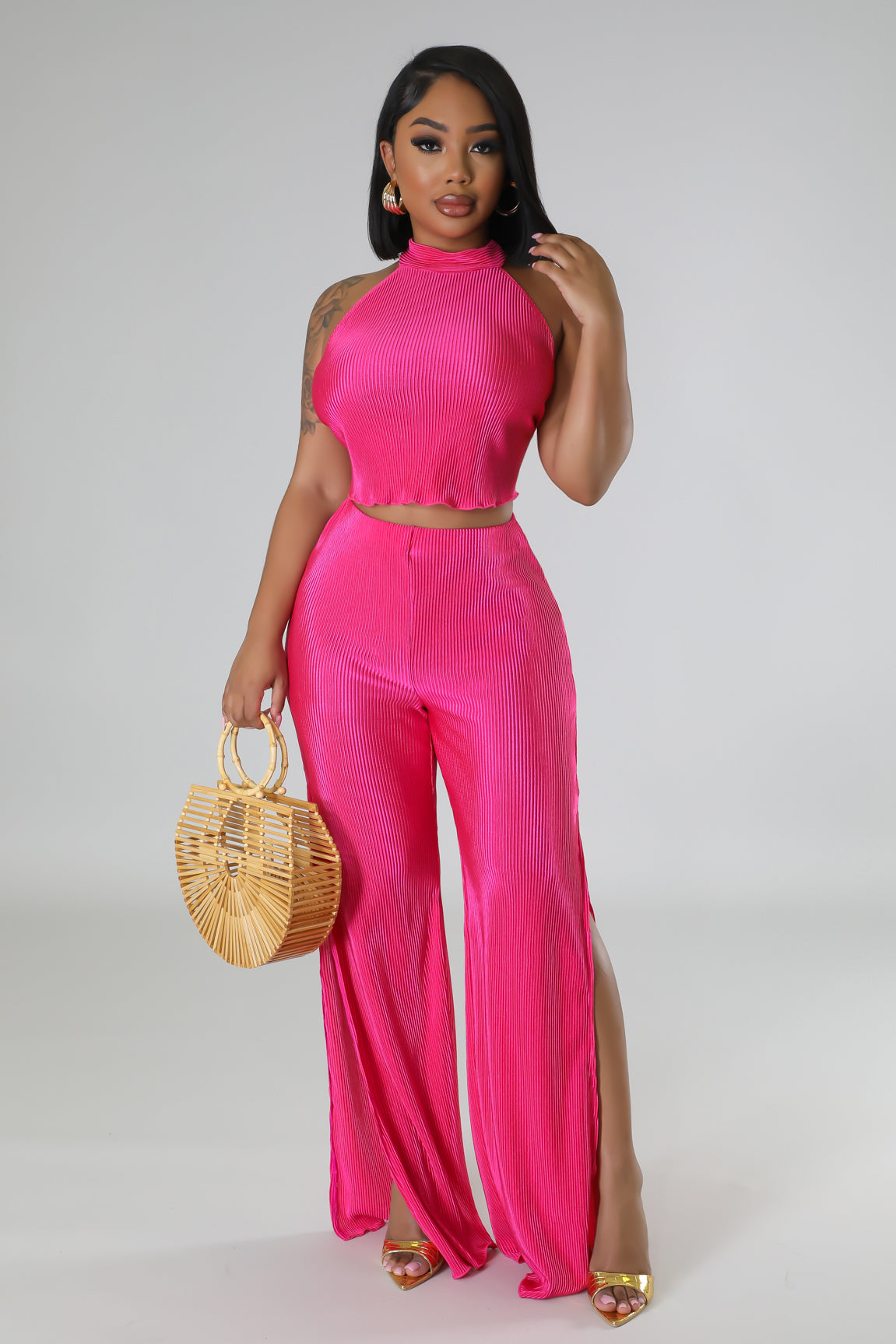 Sippin' Rosé Pant Set