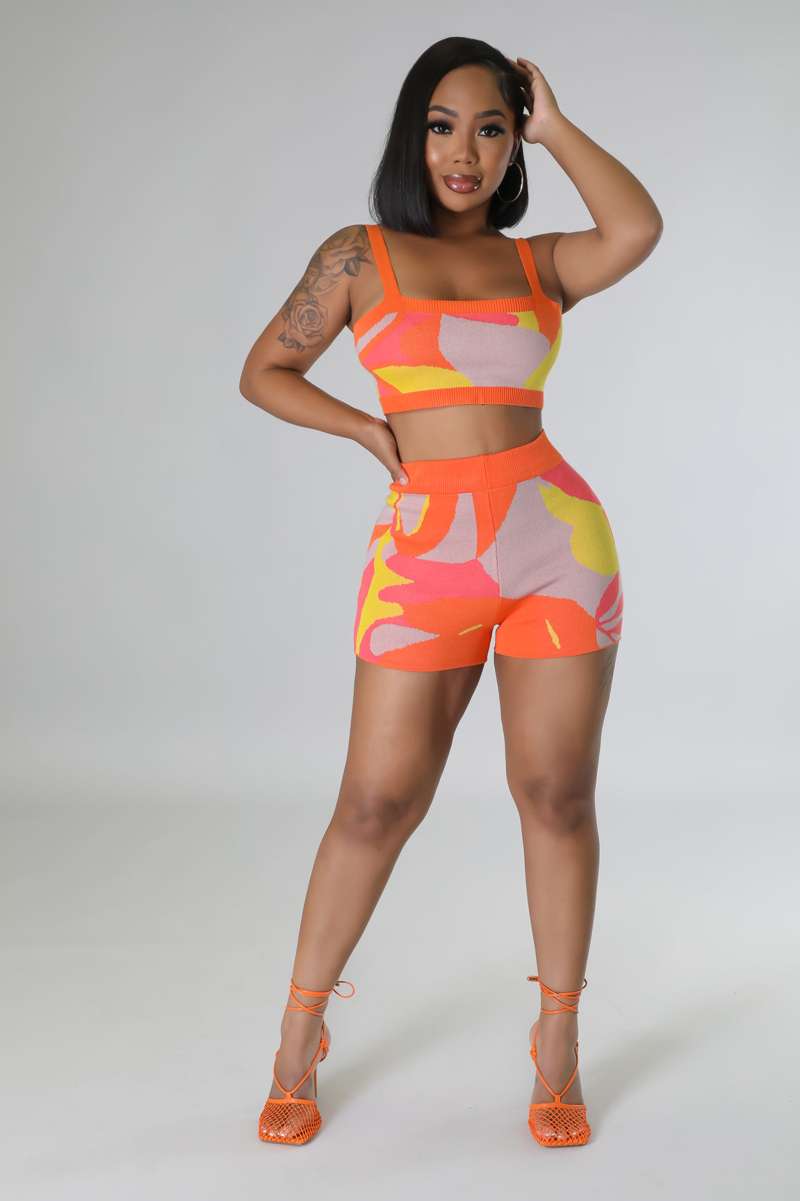 Brightest Honey Short Set