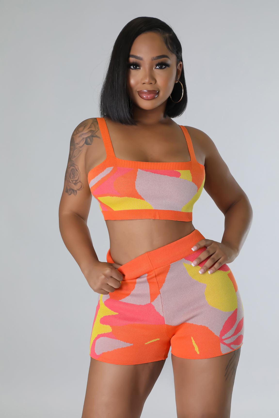 Brightest Honey Short Set