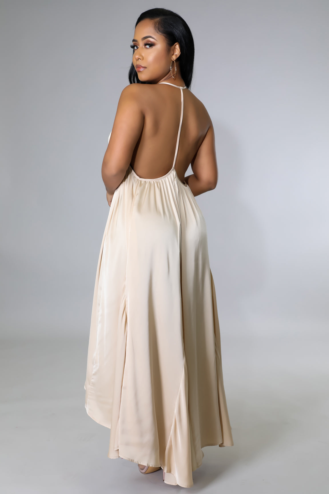 Satin Baby Dress