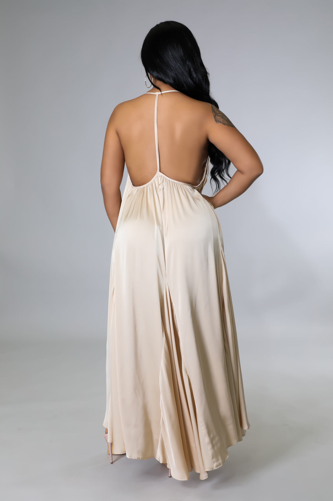 Satin Baby Dress