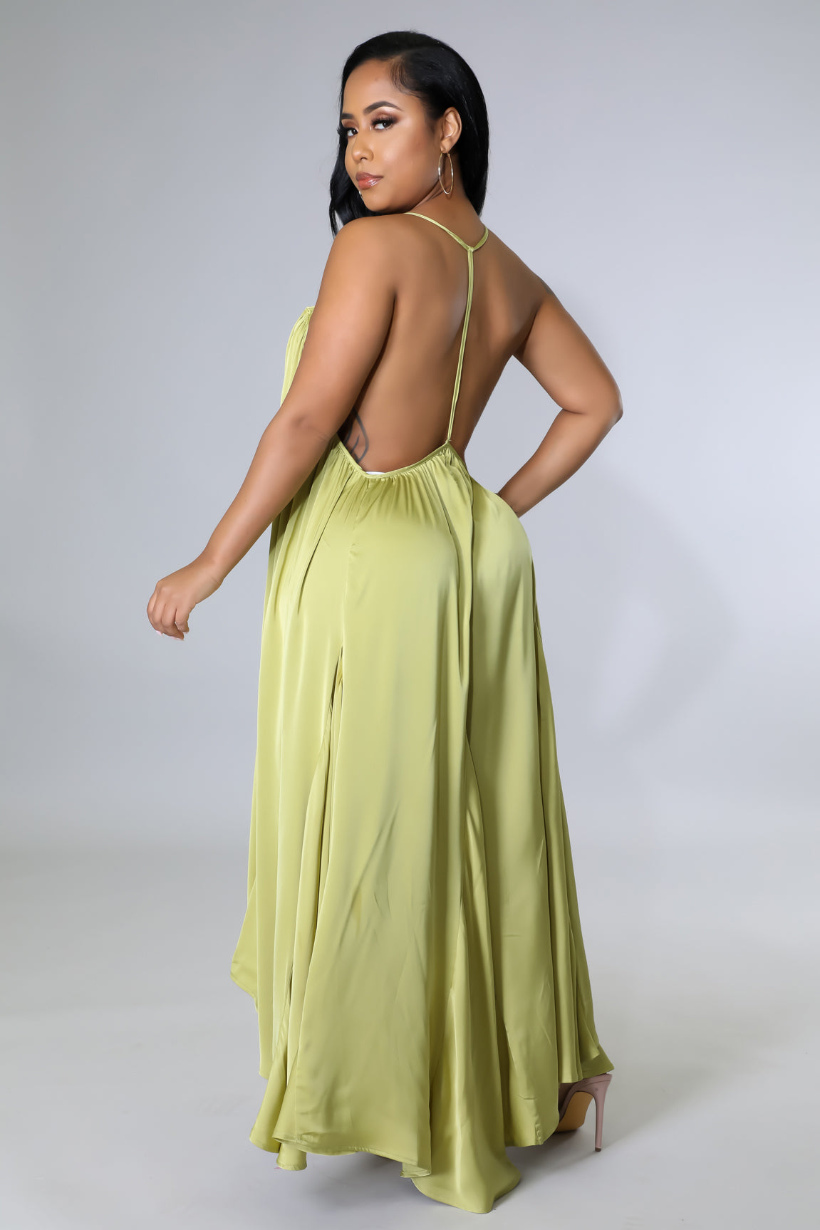 Satin Baby Dress