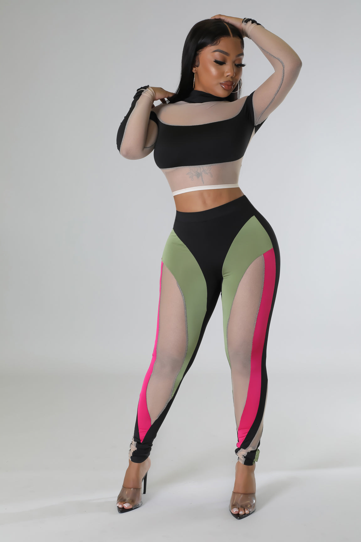 Downtown Streets Legging Set