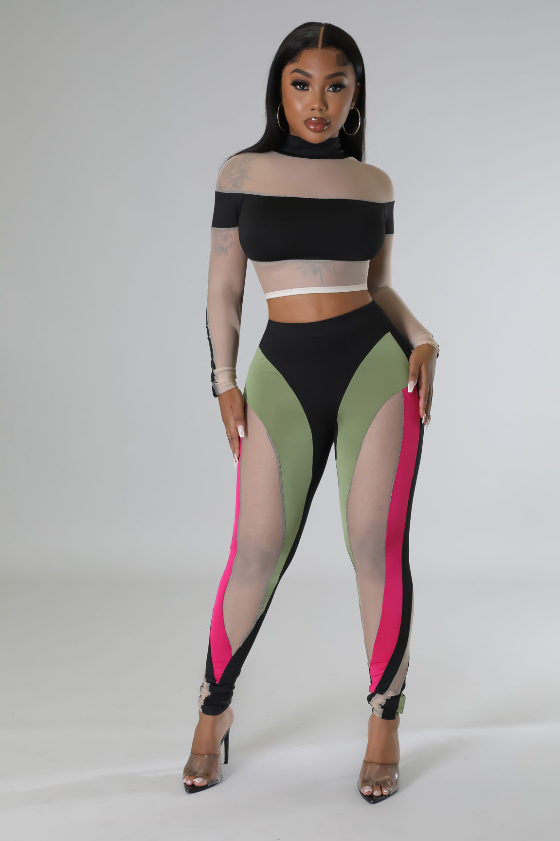 Downtown Streets Legging Set