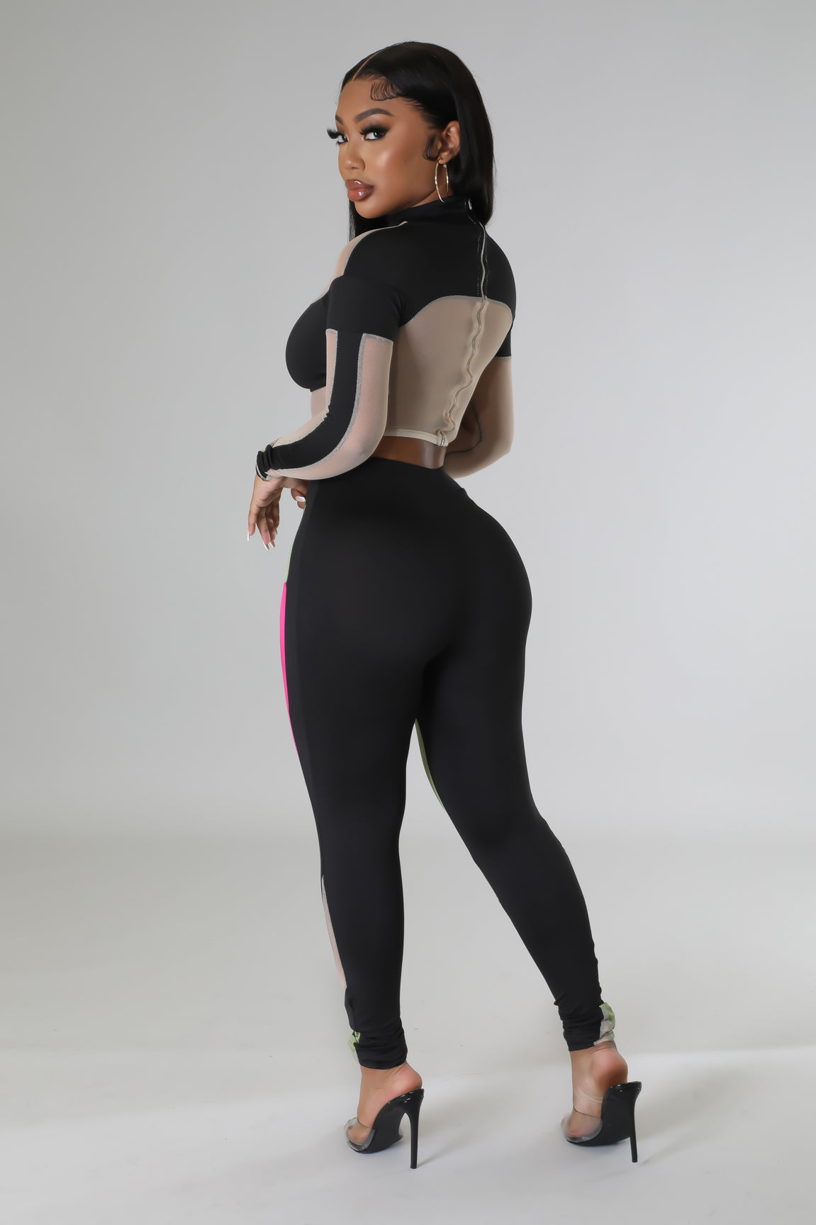 Downtown Streets Legging Set