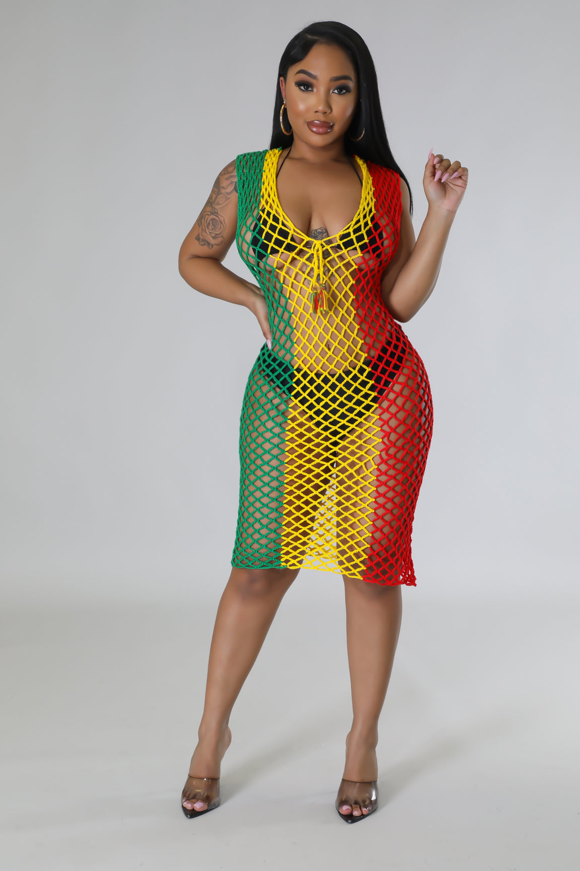 Caribbean dresses clearance