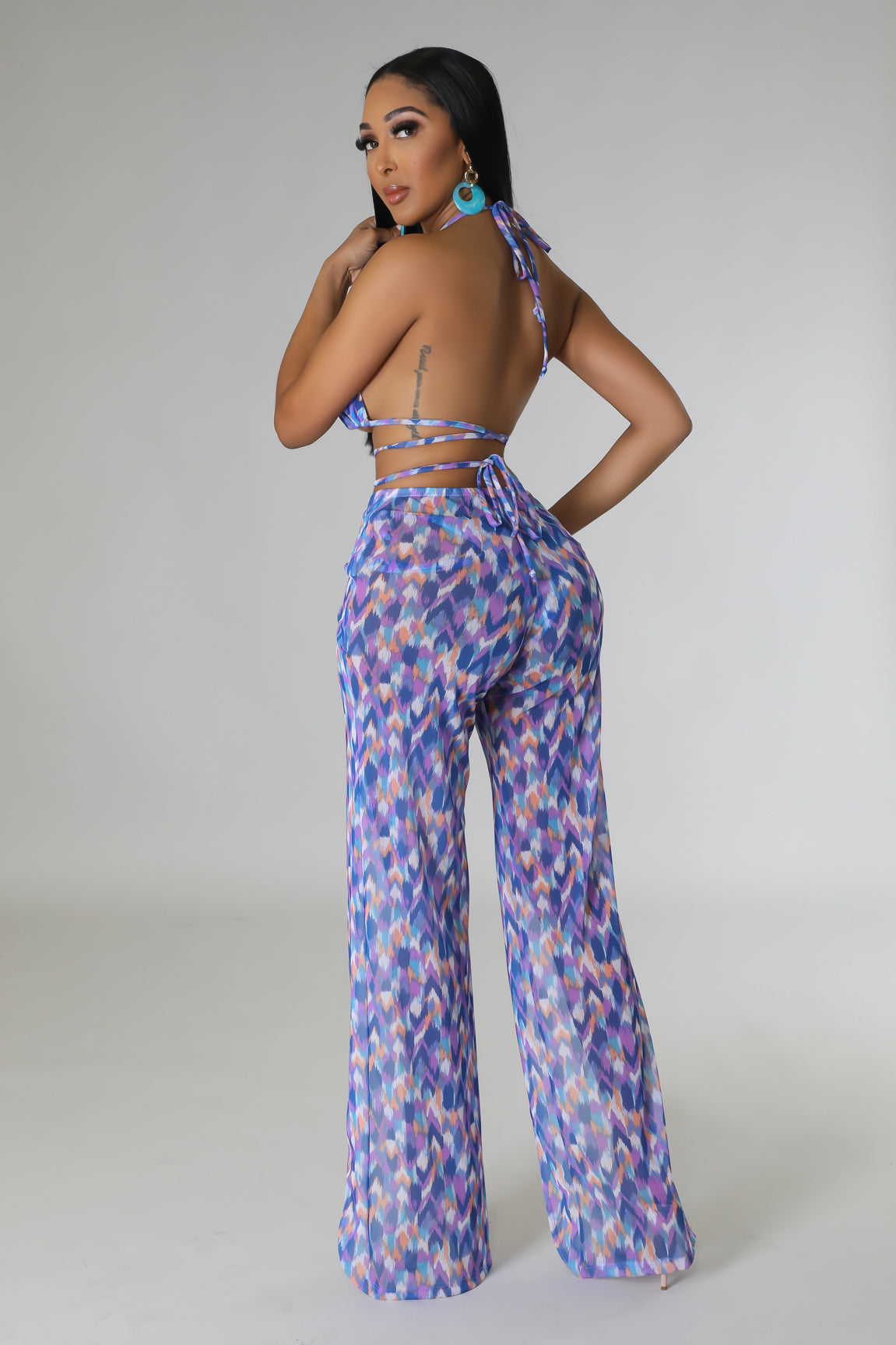 3pc Effortless Hot Girl Swim Set