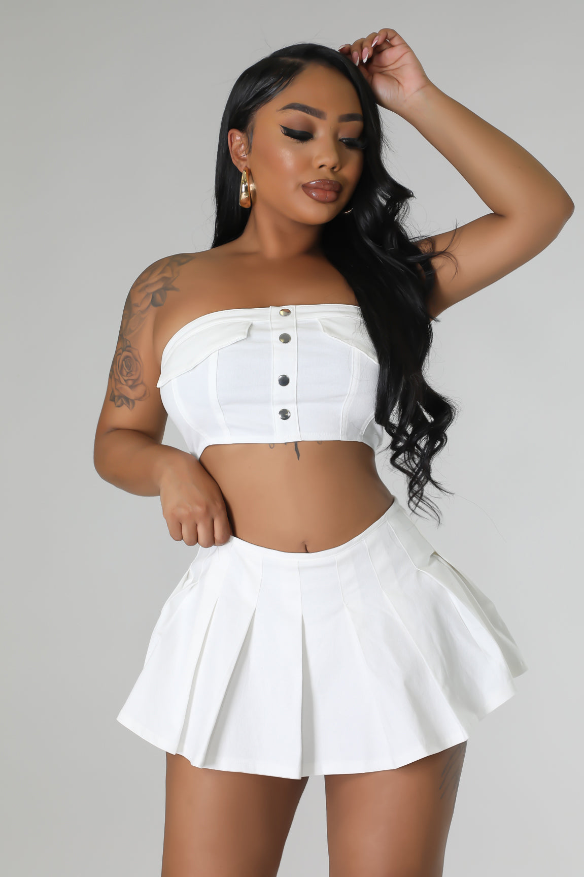 Raenisha Skirt Set