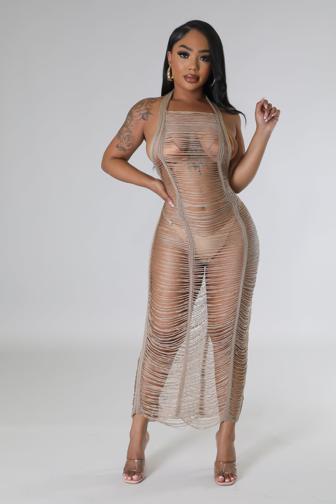 Sand In My Hair Cover Up Dress