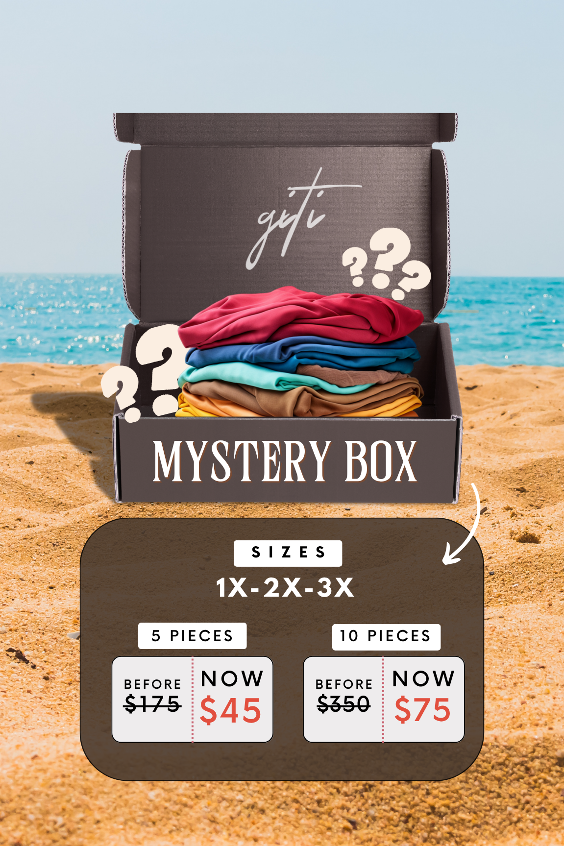 Mystery Box (1X-2X-3X)
