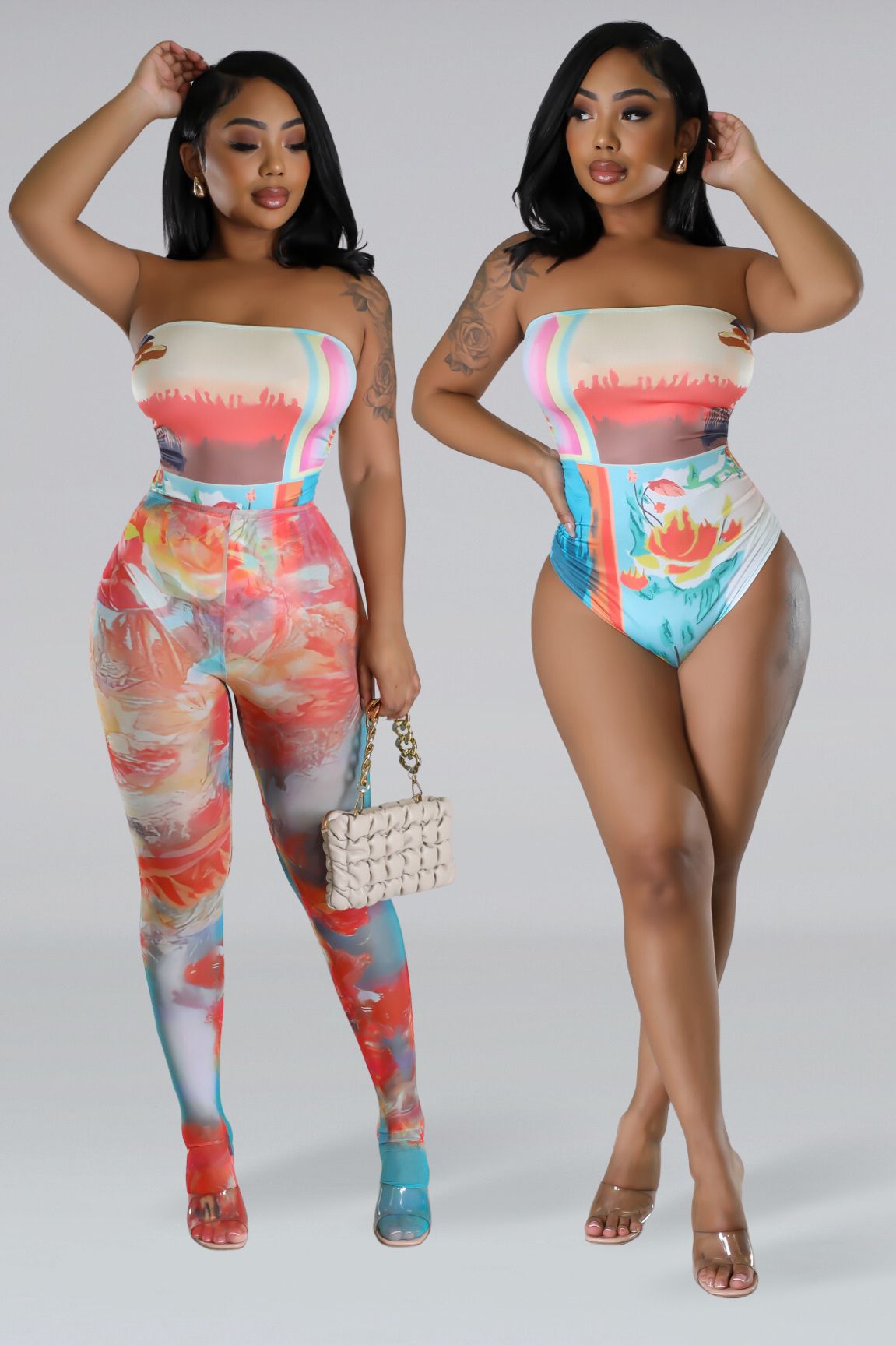 Malibu Yatch Legging Set