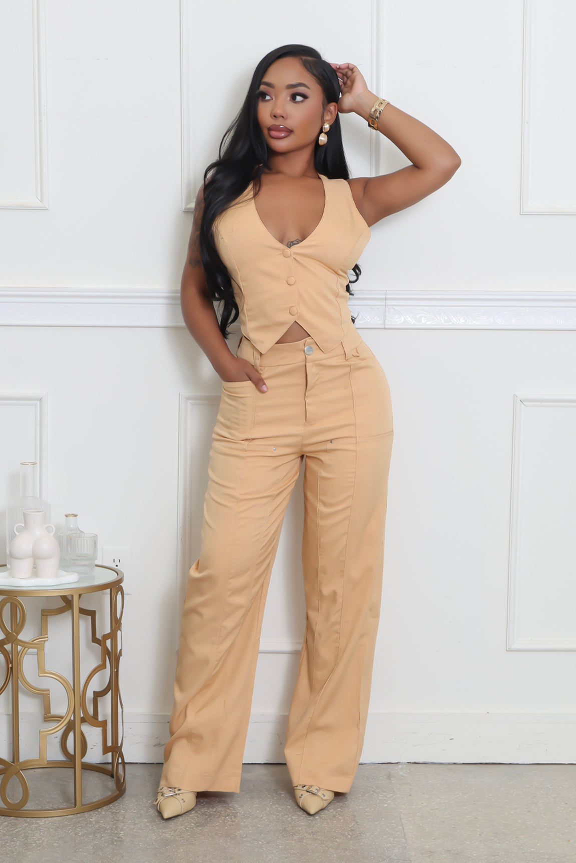 Stranded In Paradise Pant Set