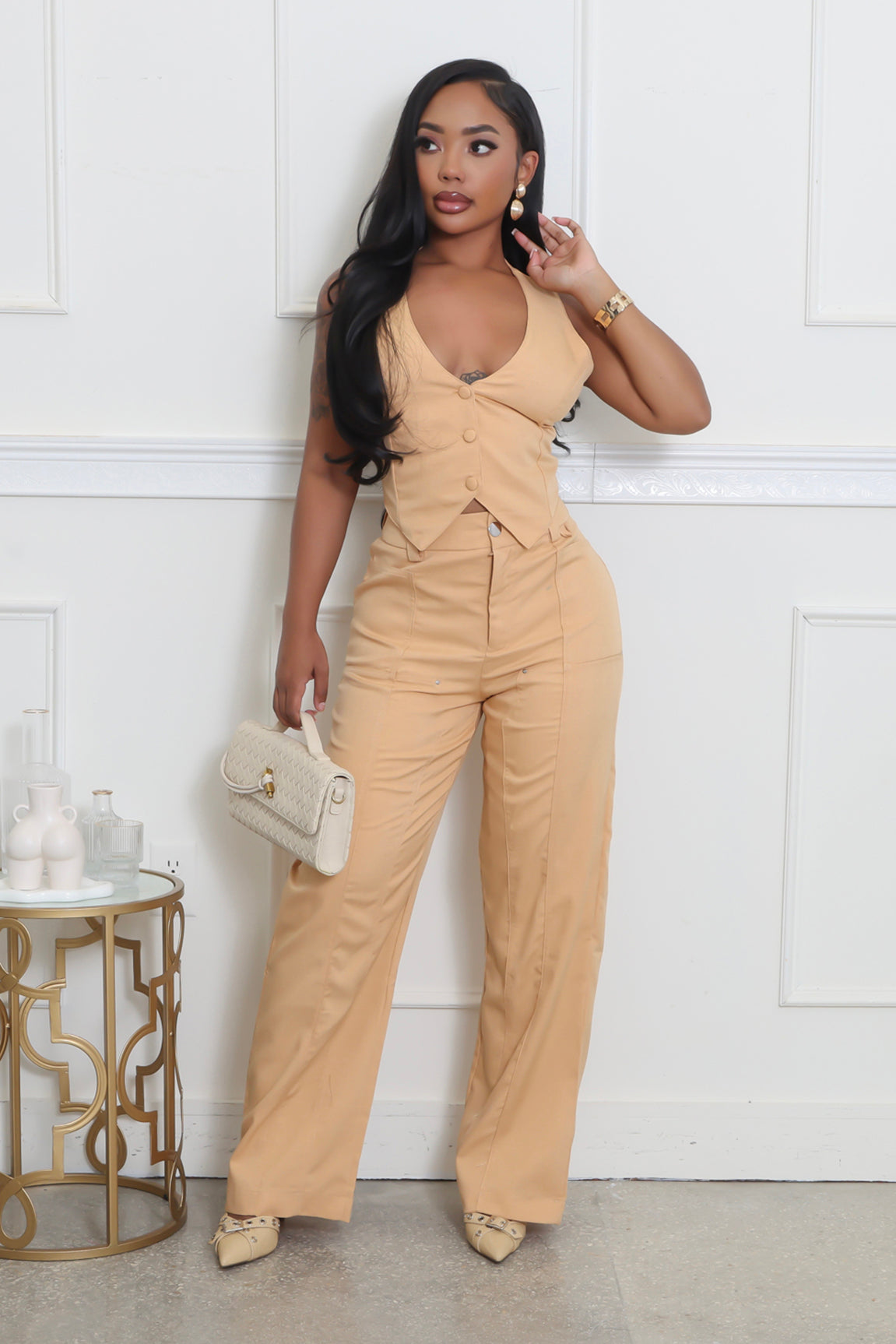Stranded In Paradise Pant Set