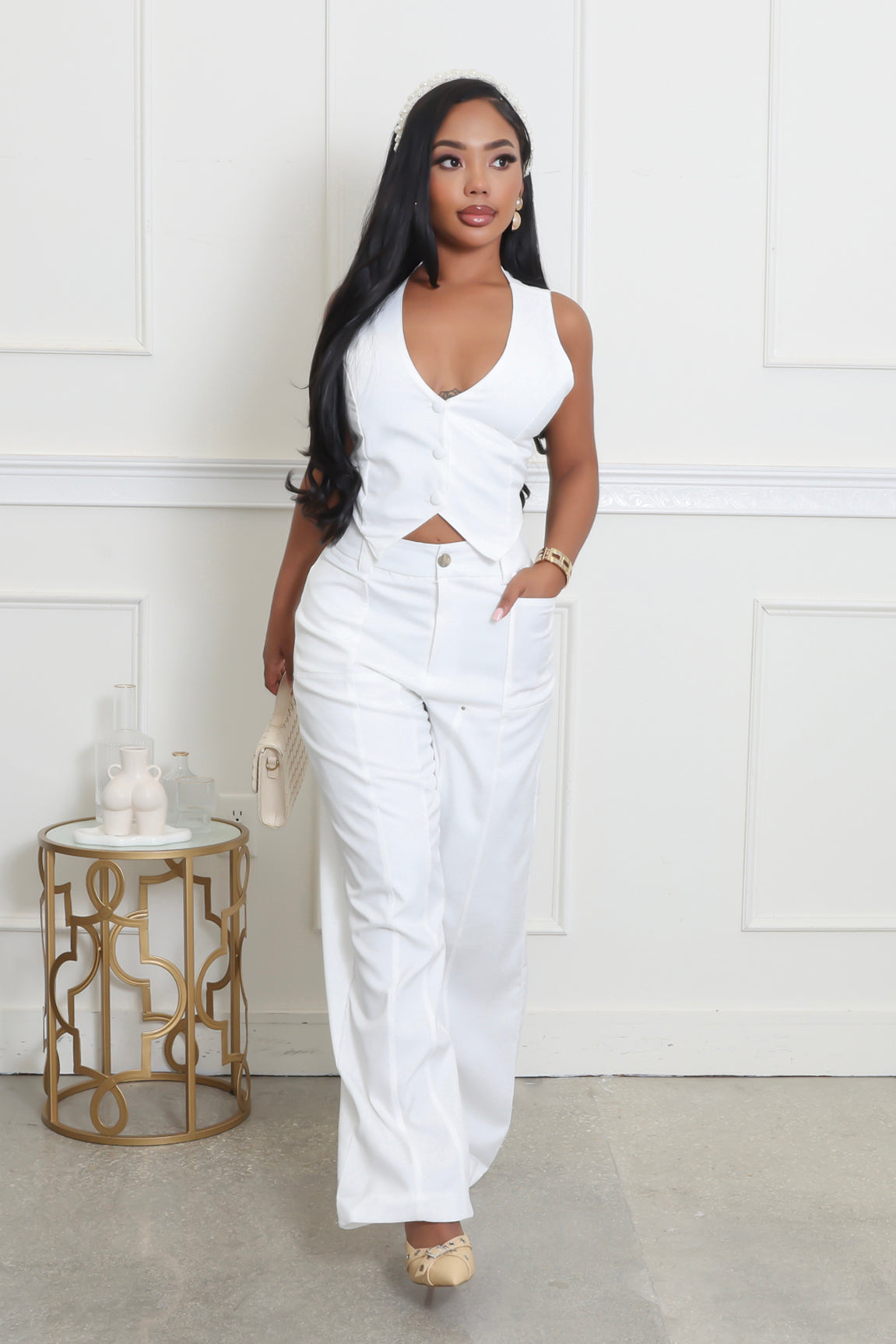 Stranded In Paradise Pant Set