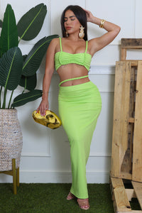 Coastal Rhythm Skirt Set