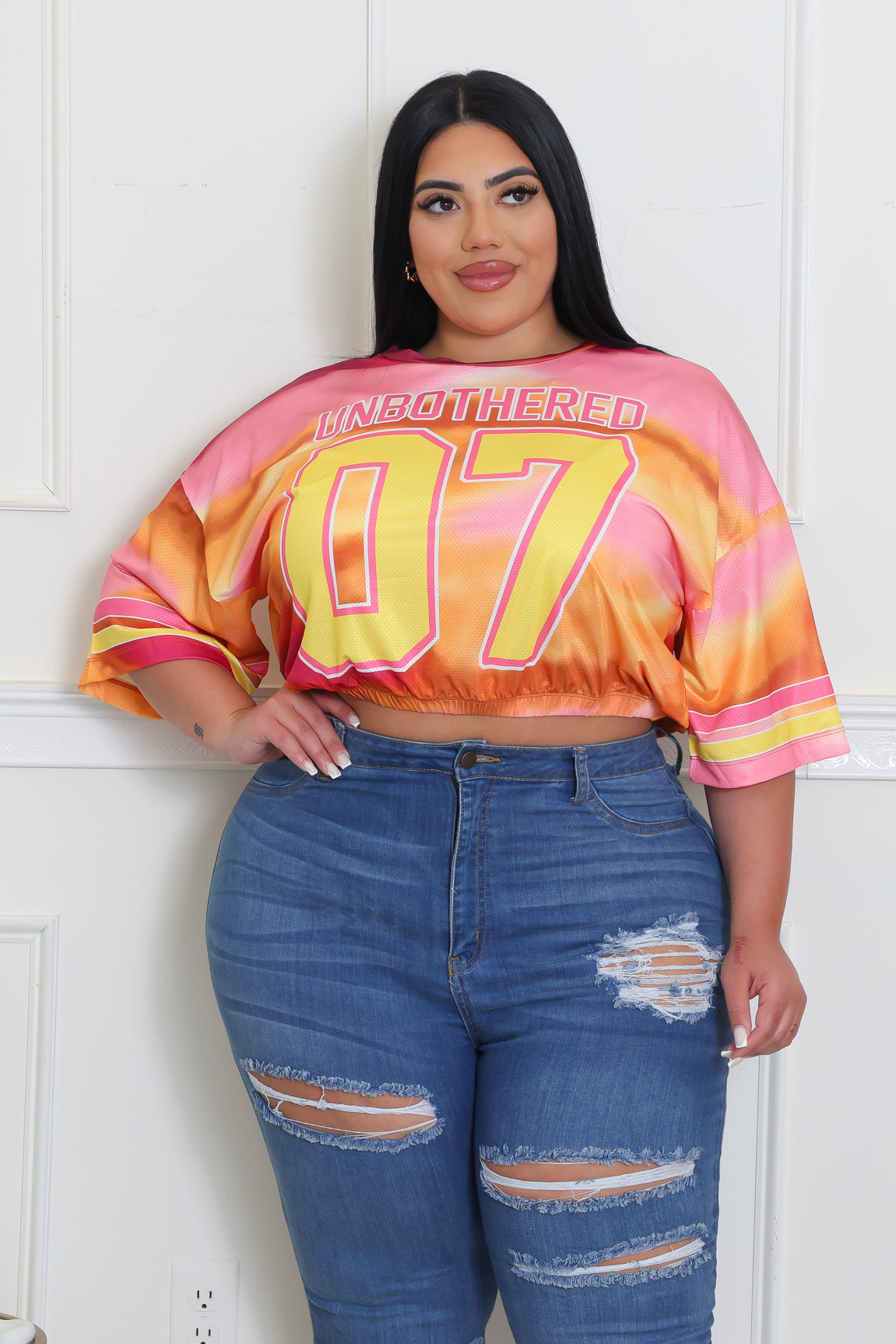 Unbothered Tye-Dye Top