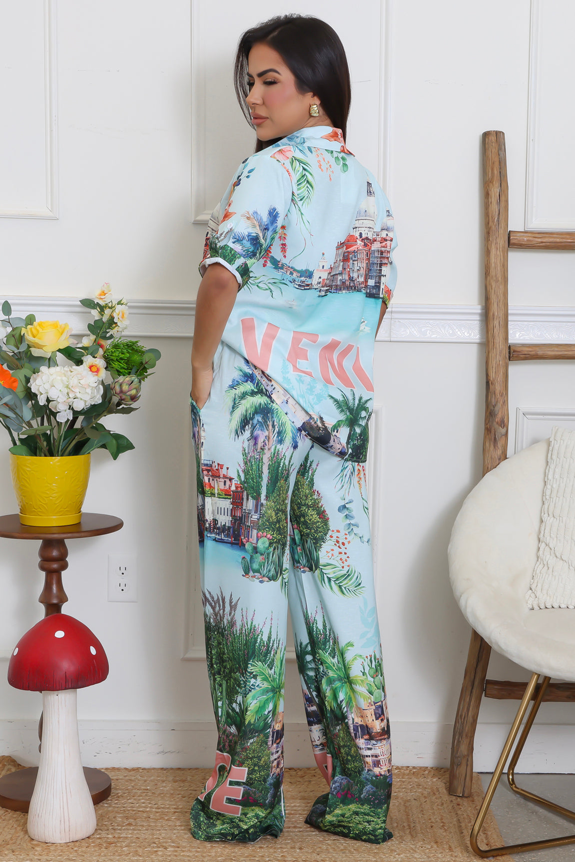 Venice Summer Pant Set