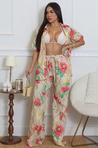 Taste Of Summer Pant Set
