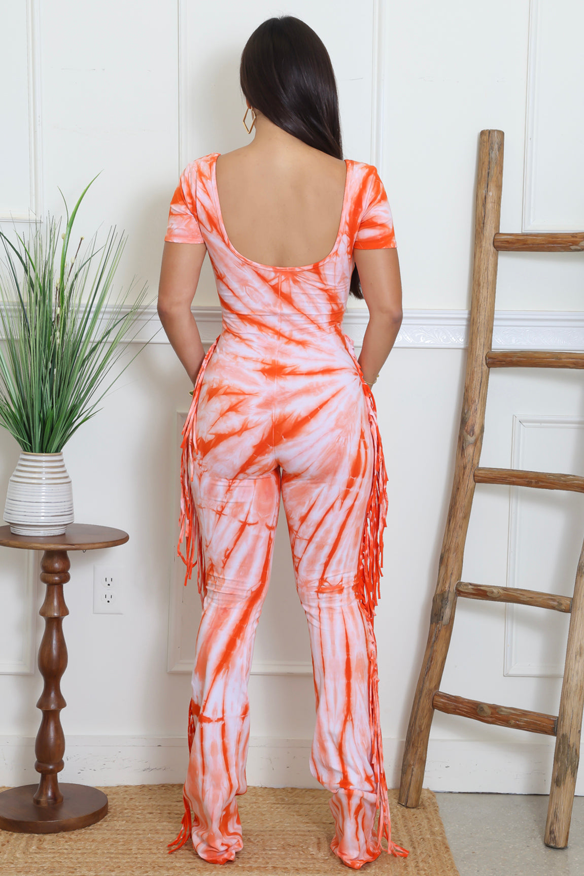 2pc California Coastline Jumpsuit