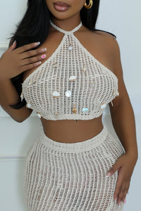 Summer In Mykonos Skirt Set