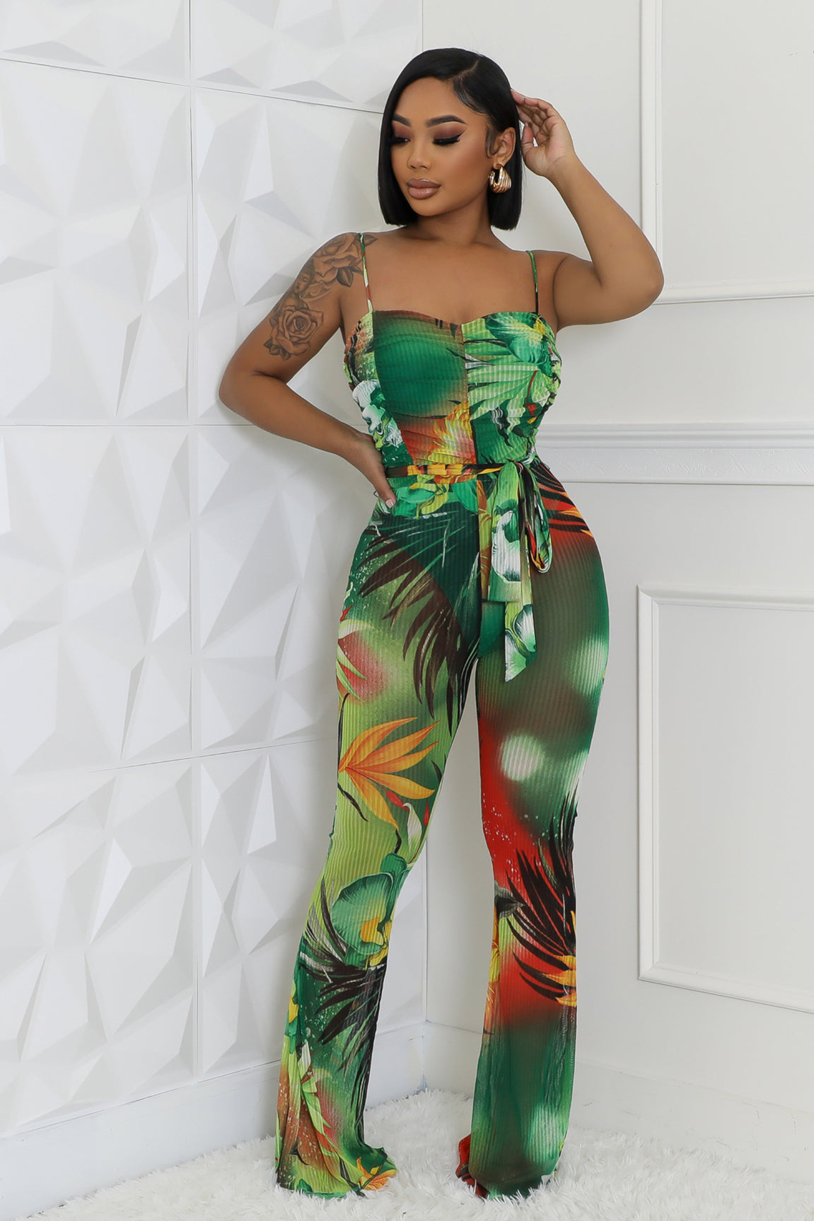 Tropical Lil' Baby Jumpsuit