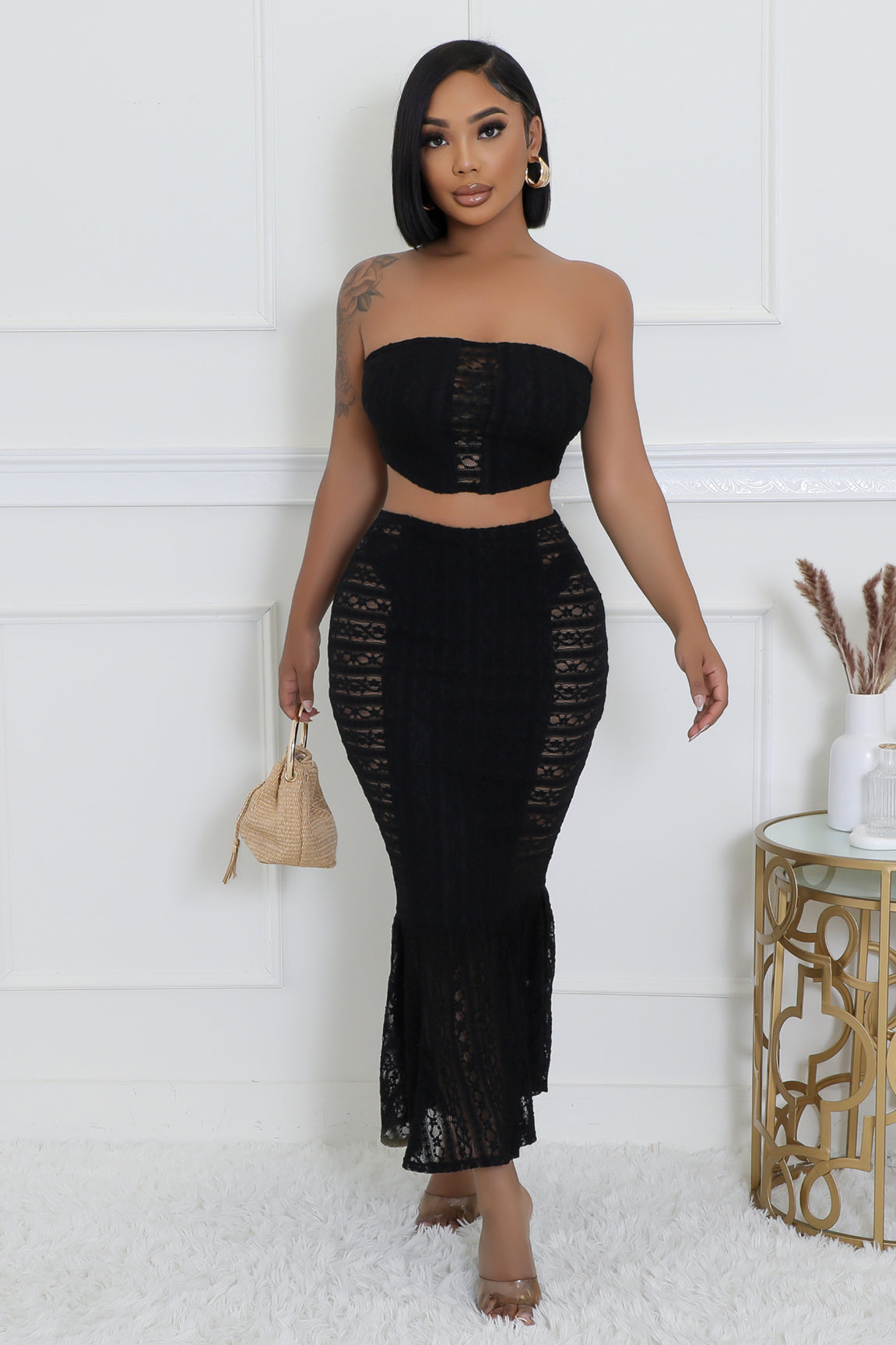 Bold Essence Skirt Set