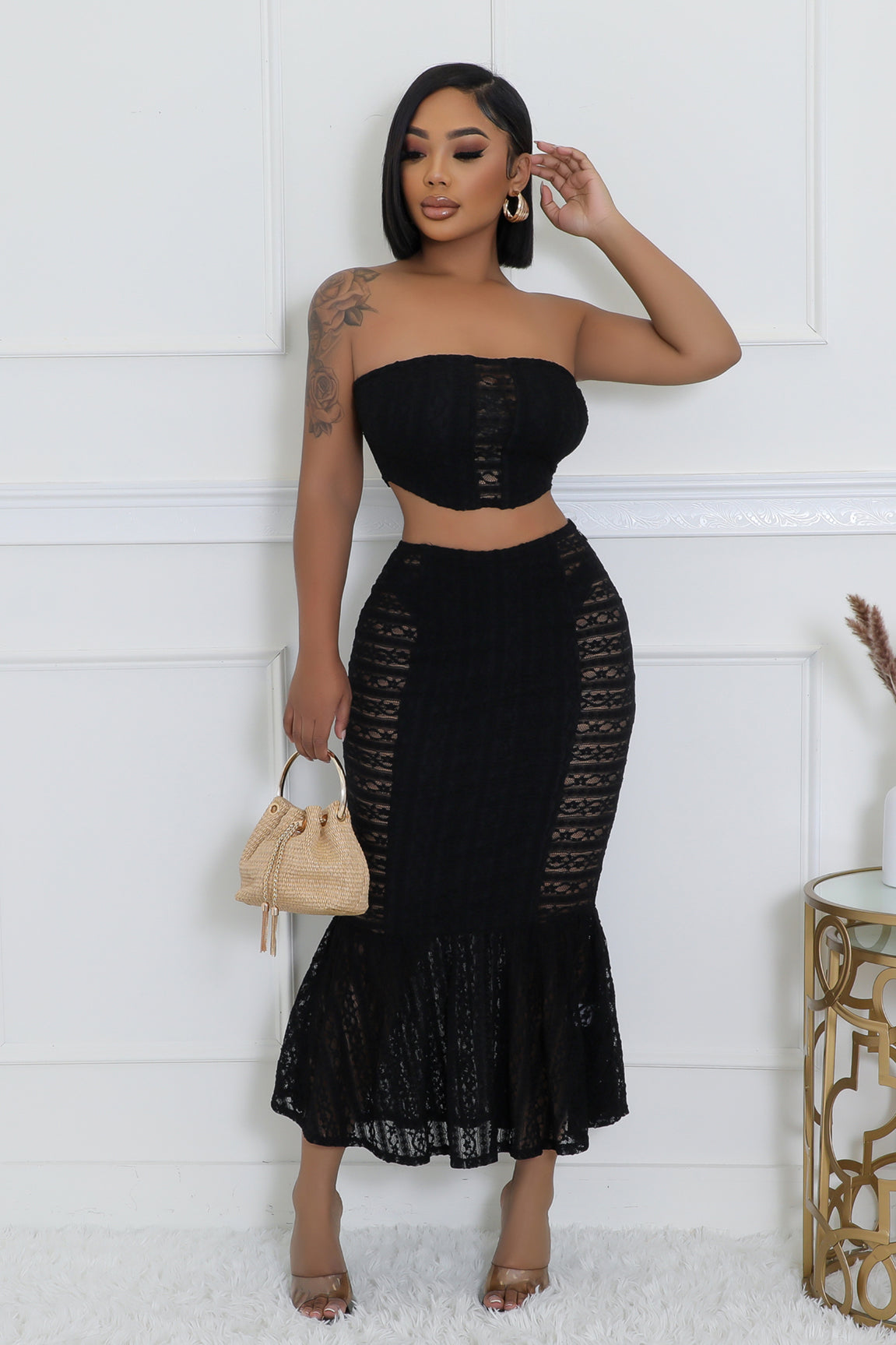 Bold Essence Skirt Set