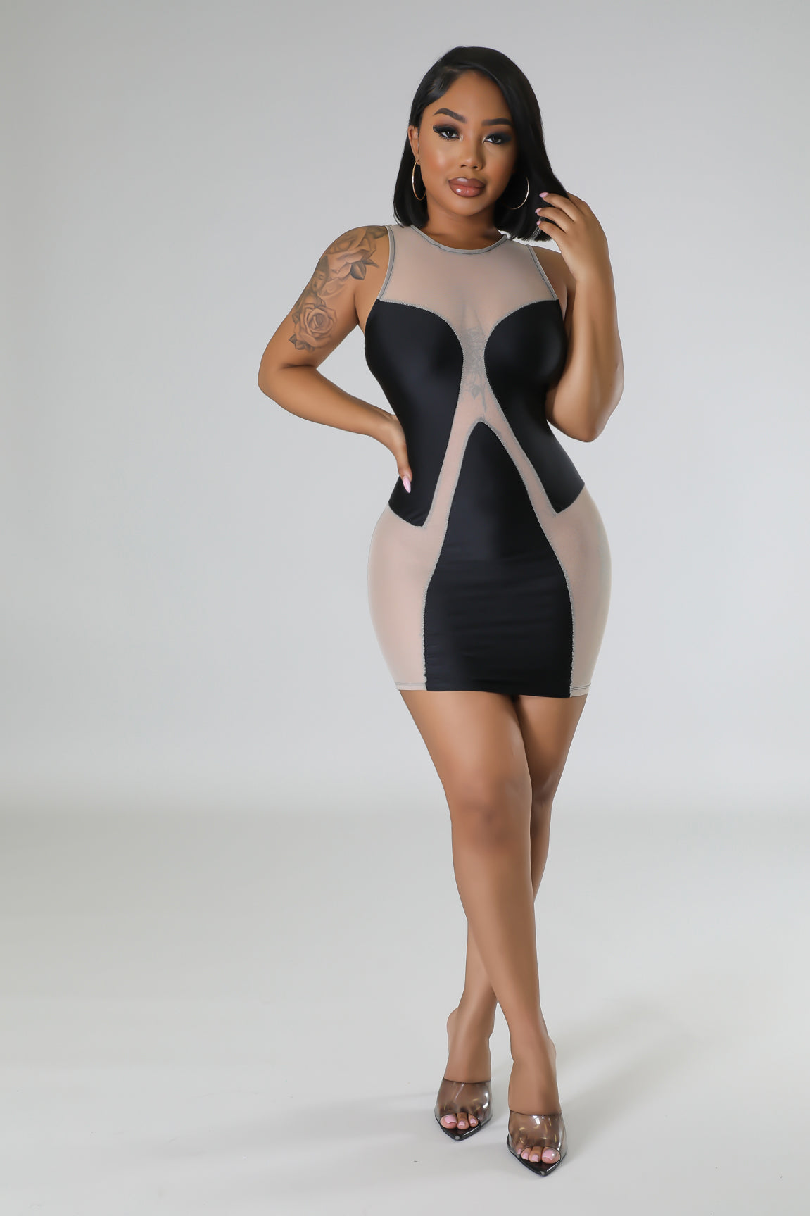 A Touch Of Baddie Dress Set