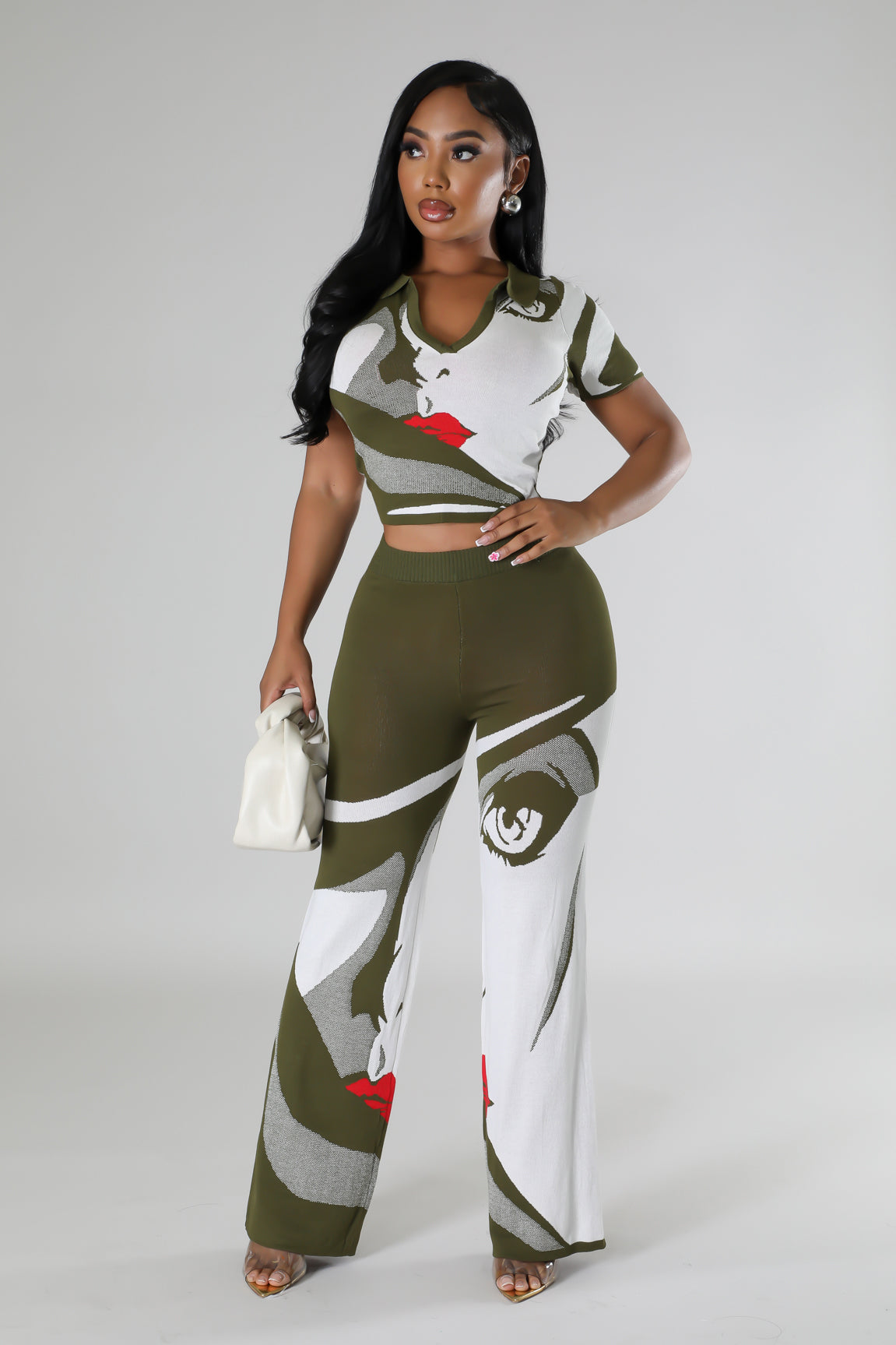Take A Peak Pant Set