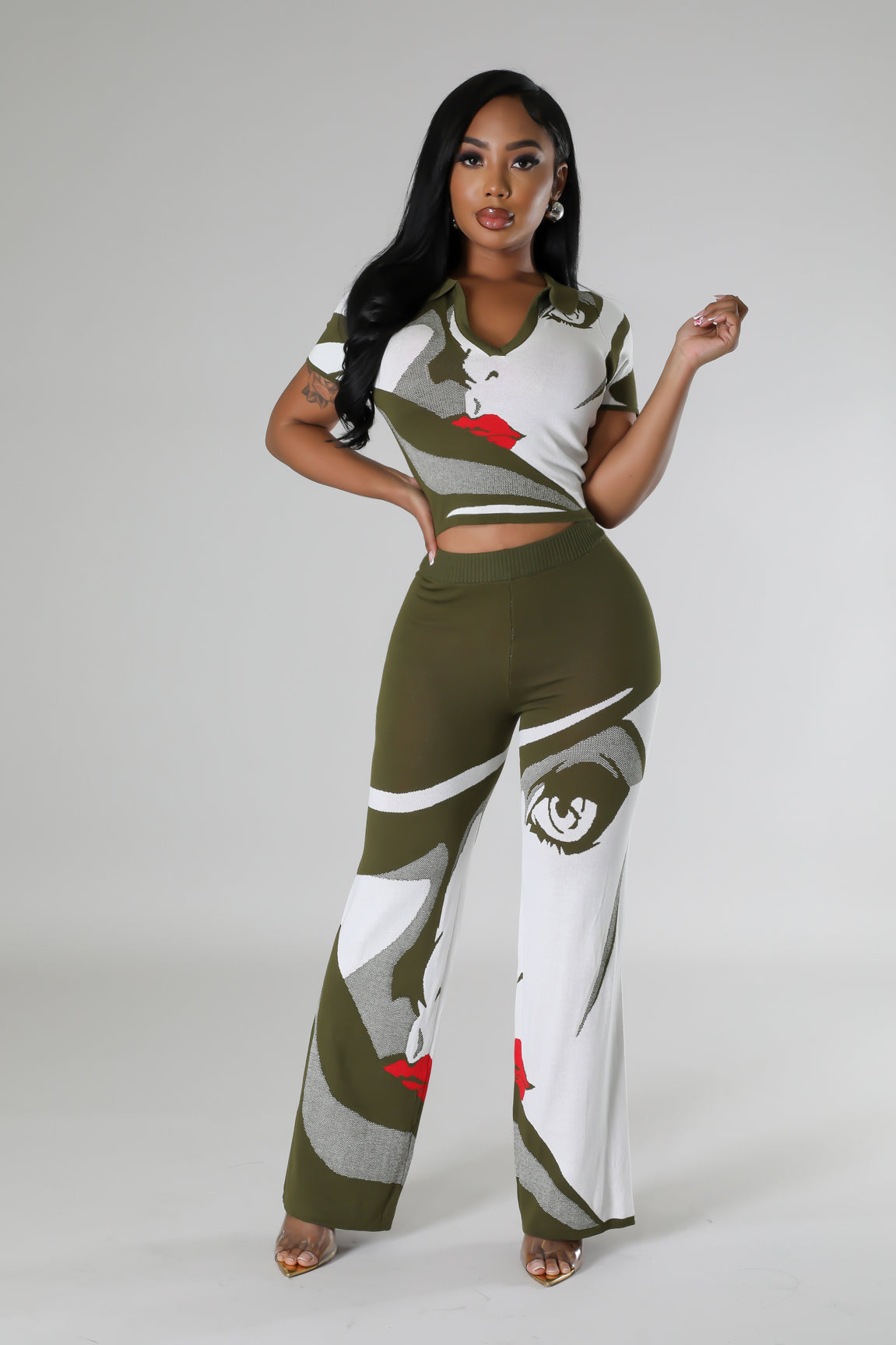 Take A Peak Pant Set