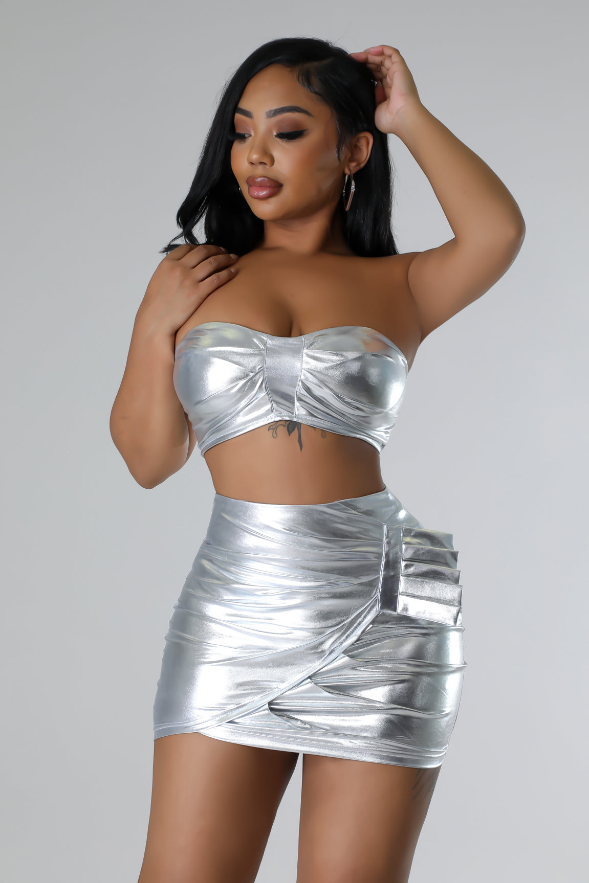 Champagne Taste Skirt Set