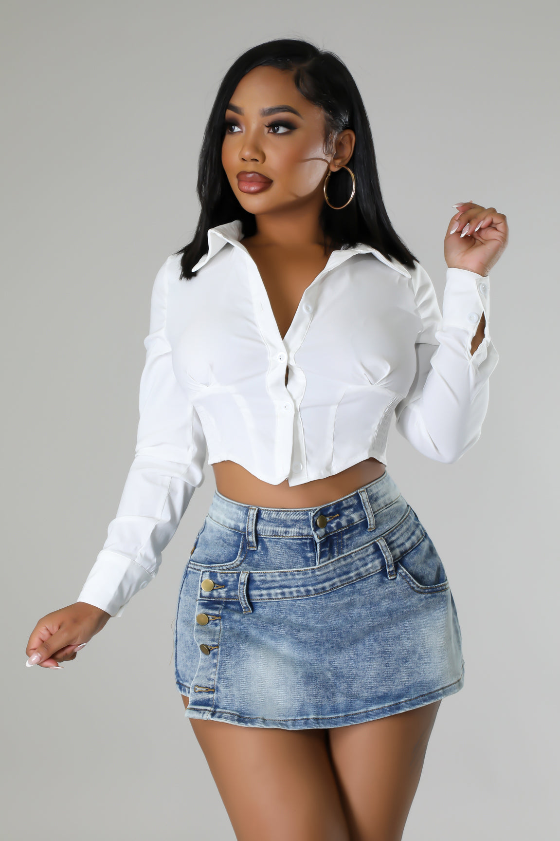 A Lot Of Drama Skort