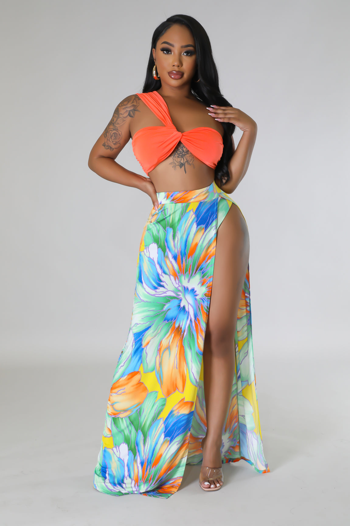 Pretty In Vacay Skirt Set